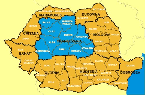 karta rumänien transsylvanien Inför din resa till Transylvanien